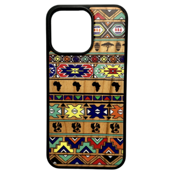 Ndebele - Wooden - iPhone 15 Pro Max